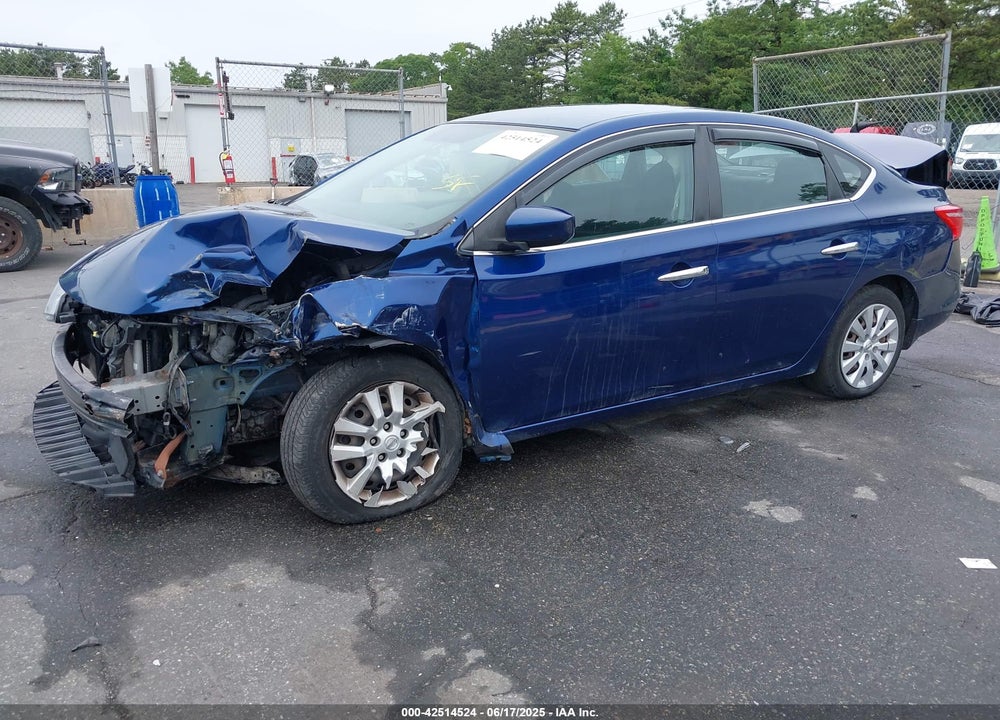2017 NISSAN SENTRA VIN: 3N1AB7AP5HY386664
