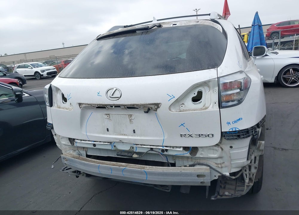 2011 LEXUS RX 350 VIN: 2T2ZK1BA2BC052635