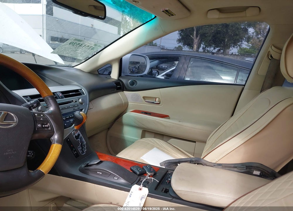 2011 LEXUS RX 350 VIN: 2T2ZK1BA2BC052635