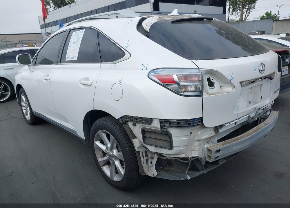 2011 LEXUS RX 350 VIN: 2T2ZK1BA2BC052635
