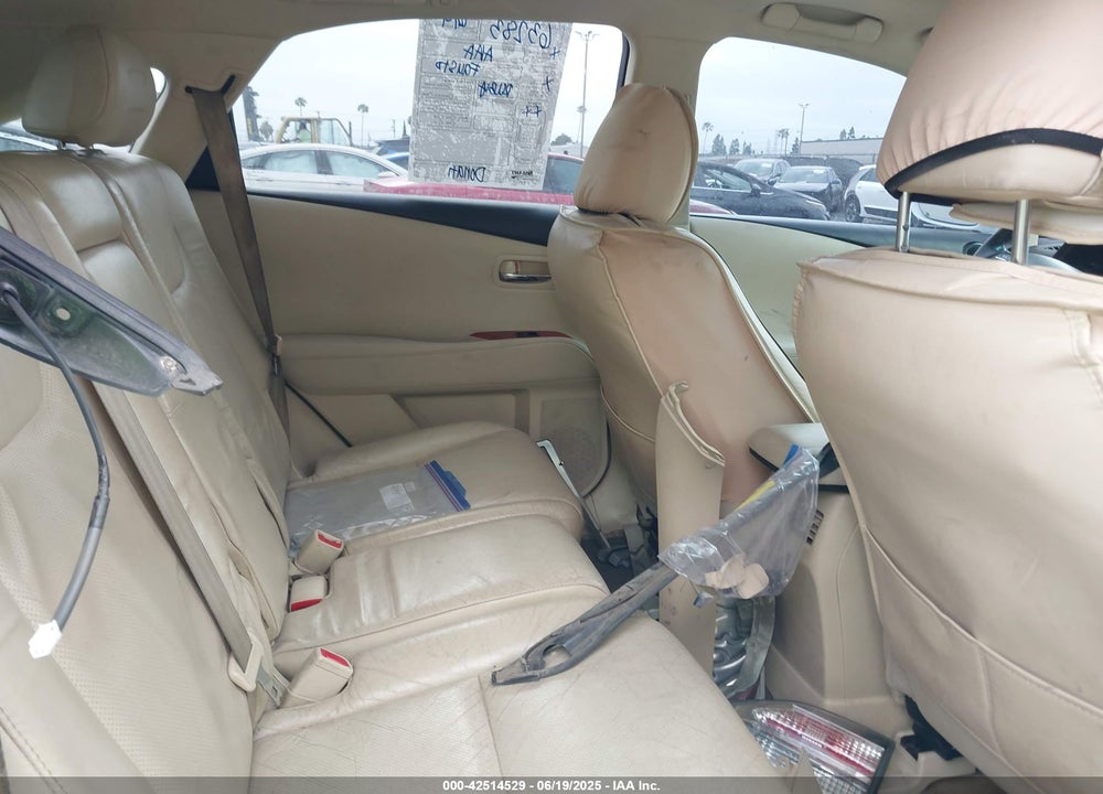 2011 LEXUS RX 350 VIN: 2T2ZK1BA2BC052635