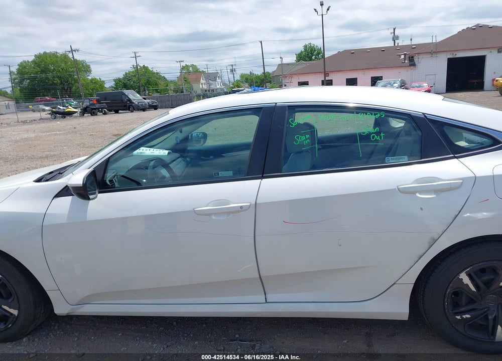 2021 HONDA CIVIC VIN: 2HGFC2F6XMH510416