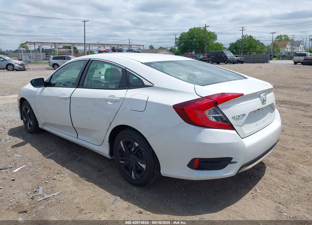 2021 HONDA CIVIC VIN: 2HGFC2F6XMH510416