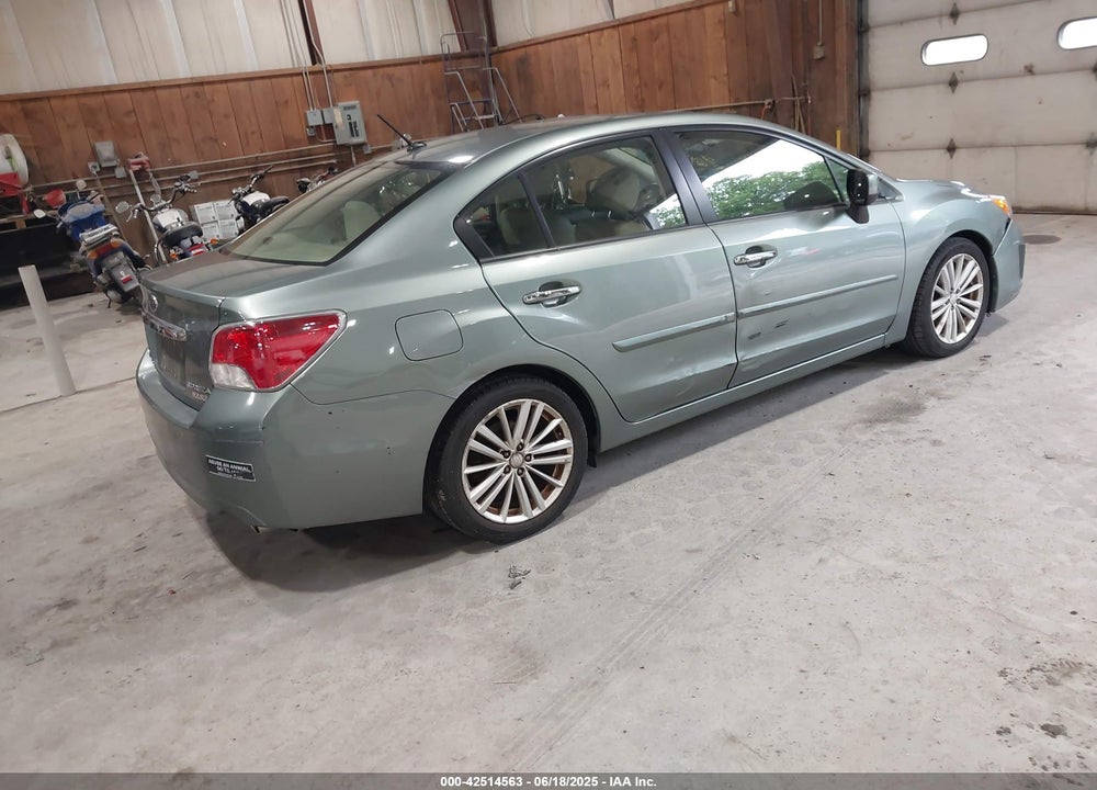 2014 SUBARU IMPREZA 2.0I LIMITED VIN: JF1GJAG69EH021682