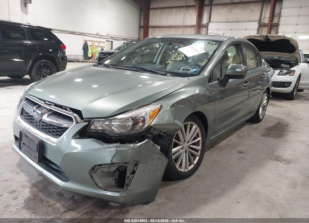 2014 SUBARU IMPREZA 2.0I LIMITED VIN: JF1GJAG69EH021682