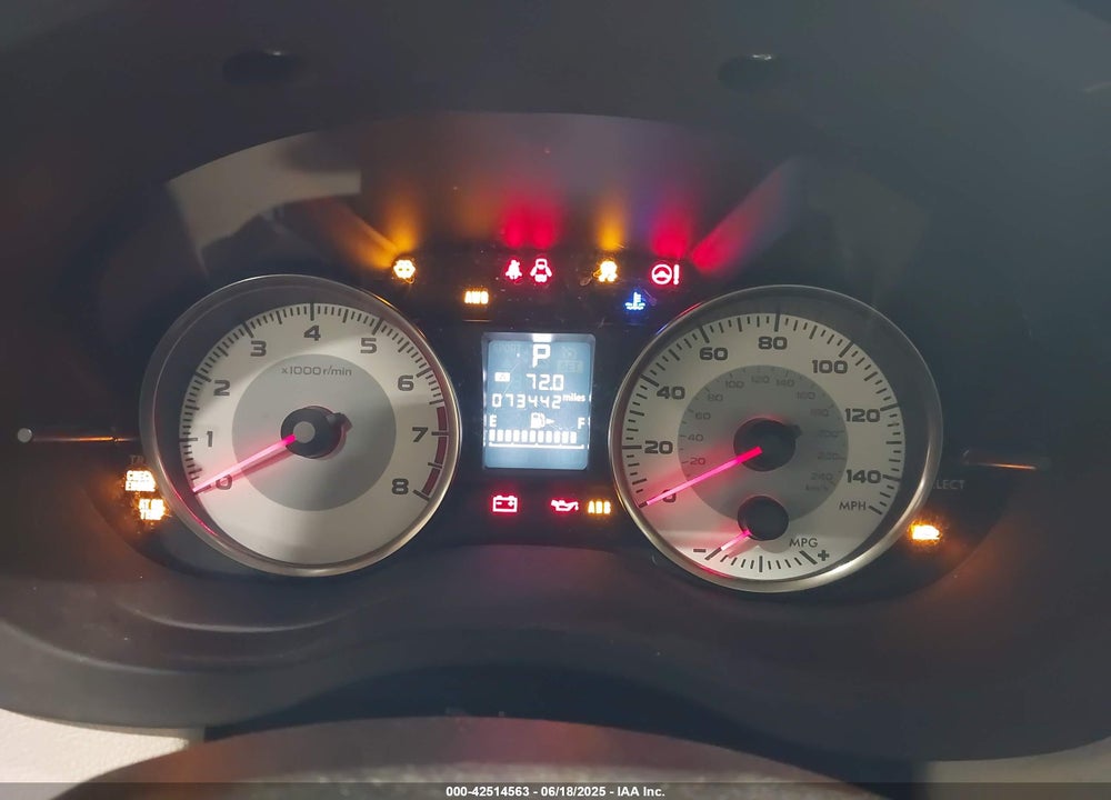 2014 SUBARU IMPREZA 2.0I LIMITED VIN: JF1GJAG69EH021682