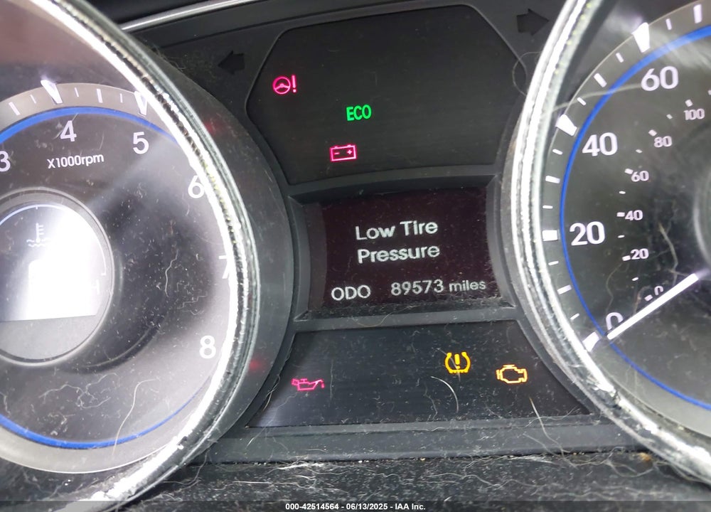 2014 HYUNDAI SONATA GLS VIN: 5NPEB4AC2EH927415