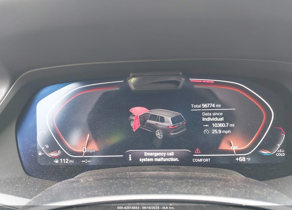 2019 BMW X7 VIN: 5UXCX4C53KLB39677