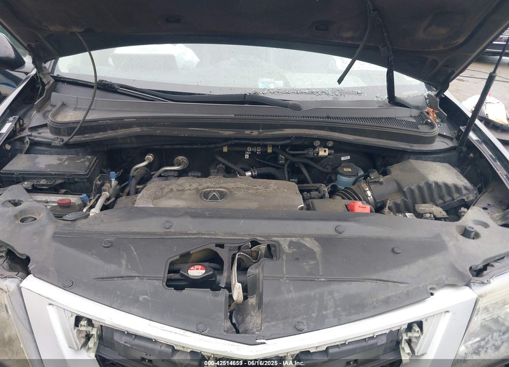 2011 ACURA MDX VIN: 2HNYD2H24BH502236