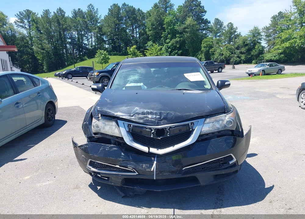 2011 ACURA MDX VIN: 2HNYD2H24BH502236