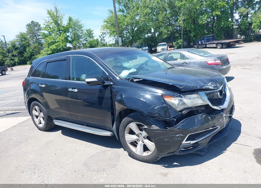 2011 ACURA MDX VIN: 2HNYD2H24BH502236