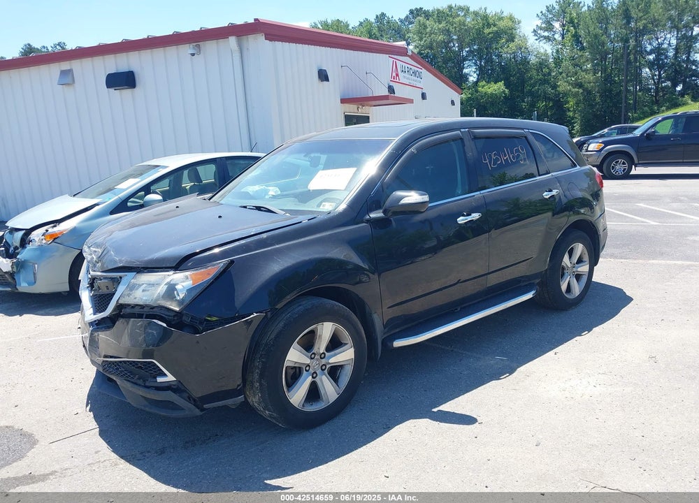 2011 ACURA MDX VIN: 2HNYD2H24BH502236
