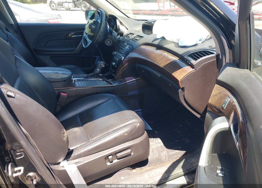 2011 ACURA MDX VIN: 2HNYD2H24BH502236