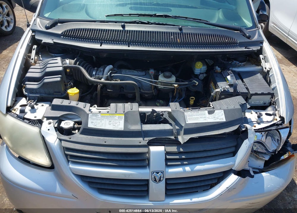 2007 DODGE GRAND CARAVAN SXT VIN: 2D4GP44L67R169495