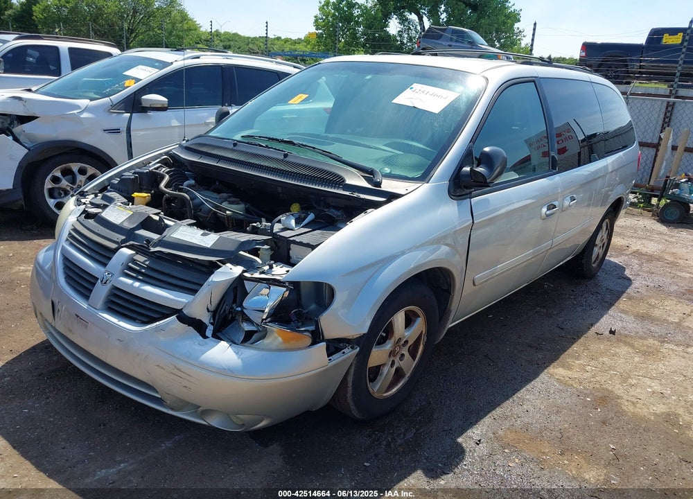 2007 DODGE GRAND CARAVAN SXT VIN: 2D4GP44L67R169495