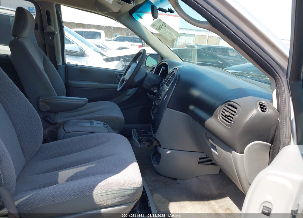 2007 DODGE GRAND CARAVAN SXT VIN: 2D4GP44L67R169495