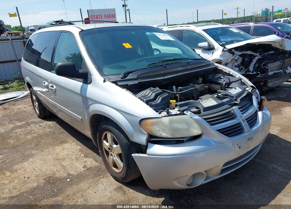 2007 DODGE GRAND CARAVAN SXT VIN: 2D4GP44L67R169495