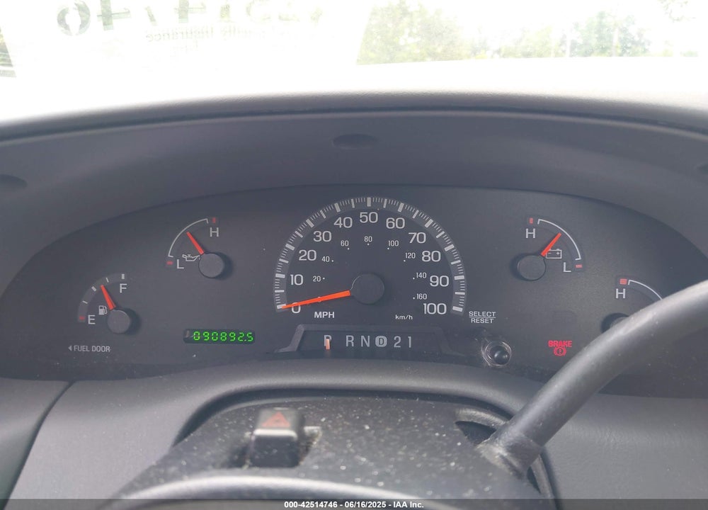 2000 FORD F-150 WORK SERIES/XL/XLT VIN: 1FTZF1723YNB38696