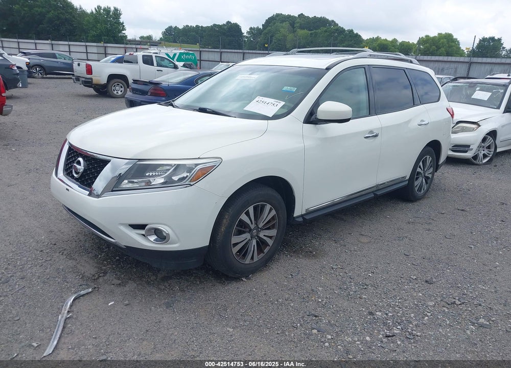 2013 NISSAN PATHFINDER PLATINUM VIN: 5N1AR2MN1DC601106