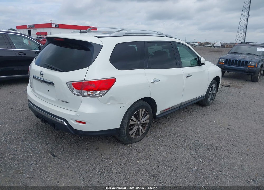 2013 NISSAN PATHFINDER PLATINUM VIN: 5N1AR2MN1DC601106