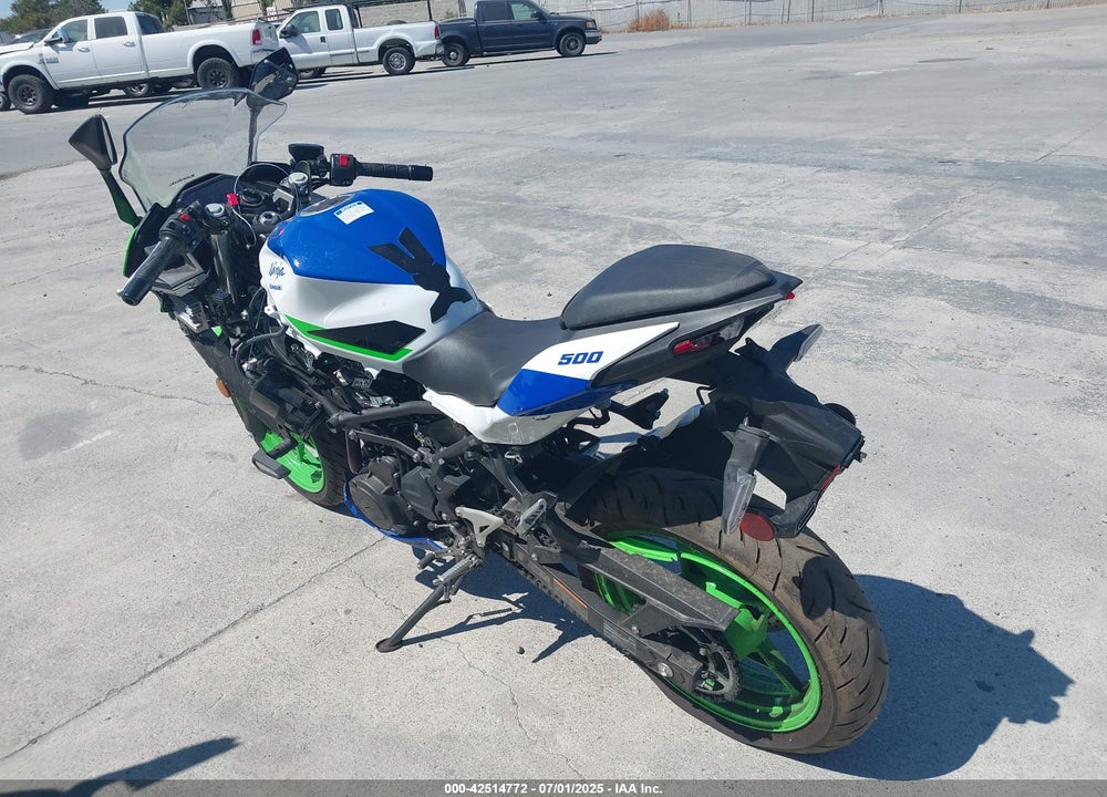 2024 KAWASAKI EX500 A/B VIN: ML5EXGJ15RDA22807
