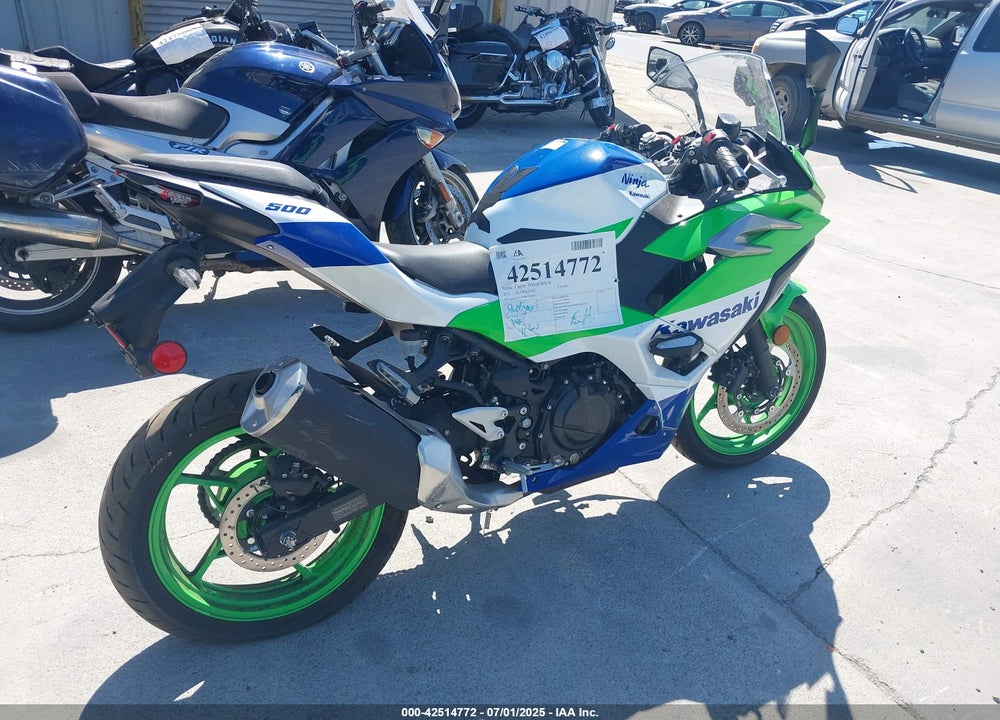 2024 KAWASAKI EX500 A/B VIN: ML5EXGJ15RDA22807