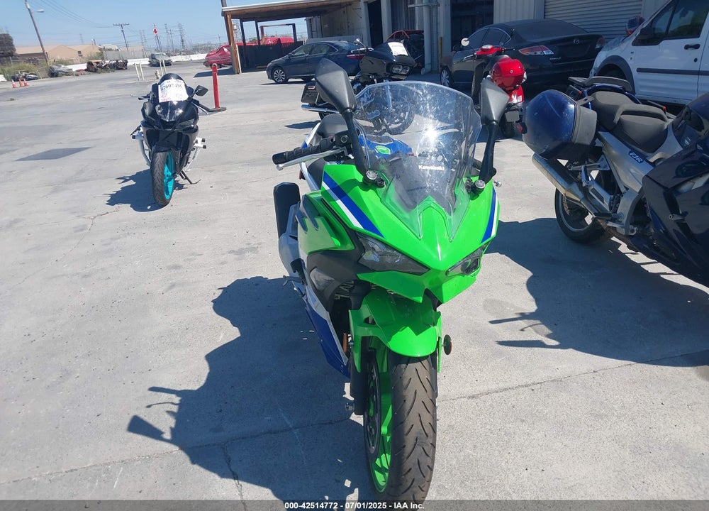 2024 KAWASAKI EX500 A/B VIN: ML5EXGJ15RDA22807