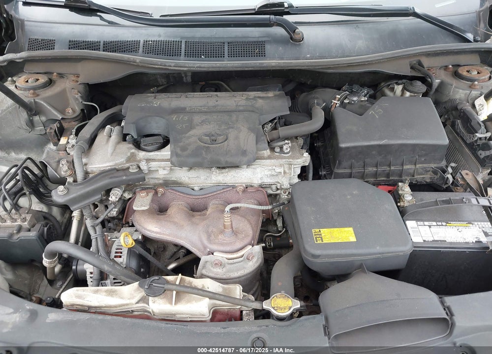 2012 TOYOTA CAMRY LE VIN: 4T4BF1FKXCR266338