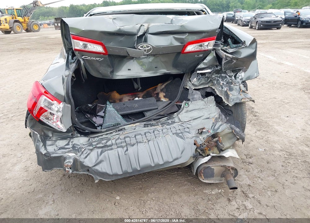 2012 TOYOTA CAMRY LE VIN: 4T4BF1FKXCR266338