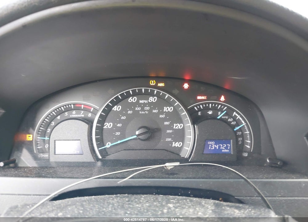 2012 TOYOTA CAMRY LE VIN: 4T4BF1FKXCR266338