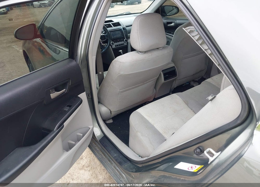 2012 TOYOTA CAMRY LE VIN: 4T4BF1FKXCR266338
