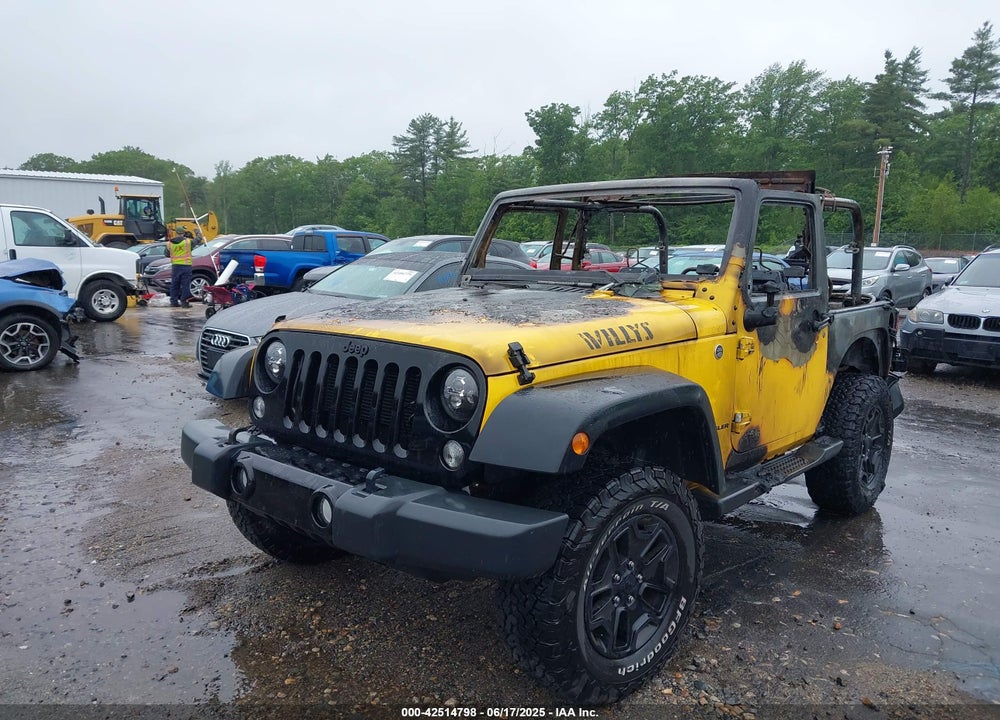 2015 JEEP WRANGLER / VIN: 1C4AJWAG8FL686196