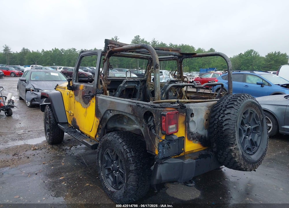 2015 JEEP WRANGLER / VIN: 1C4AJWAG8FL686196