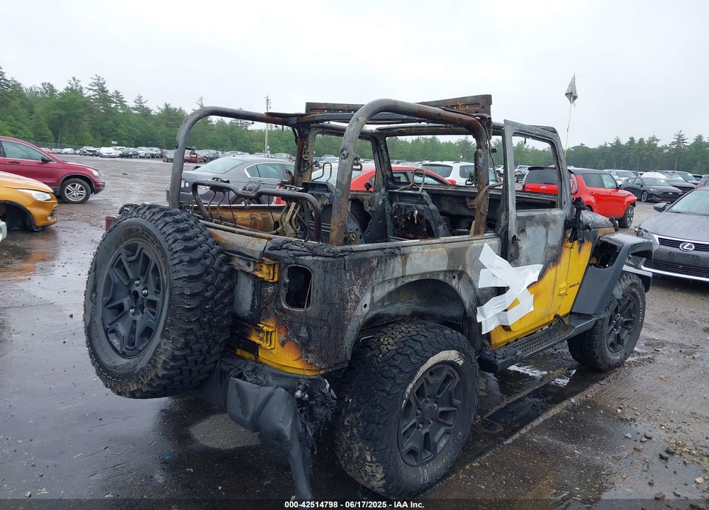 2015 JEEP WRANGLER / VIN: 1C4AJWAG8FL686196