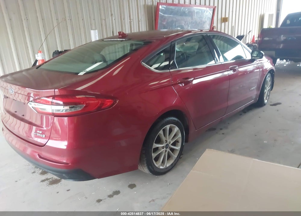 2019 FORD FUSION HYBRID VIN: 3FA6P0LU3KR263354