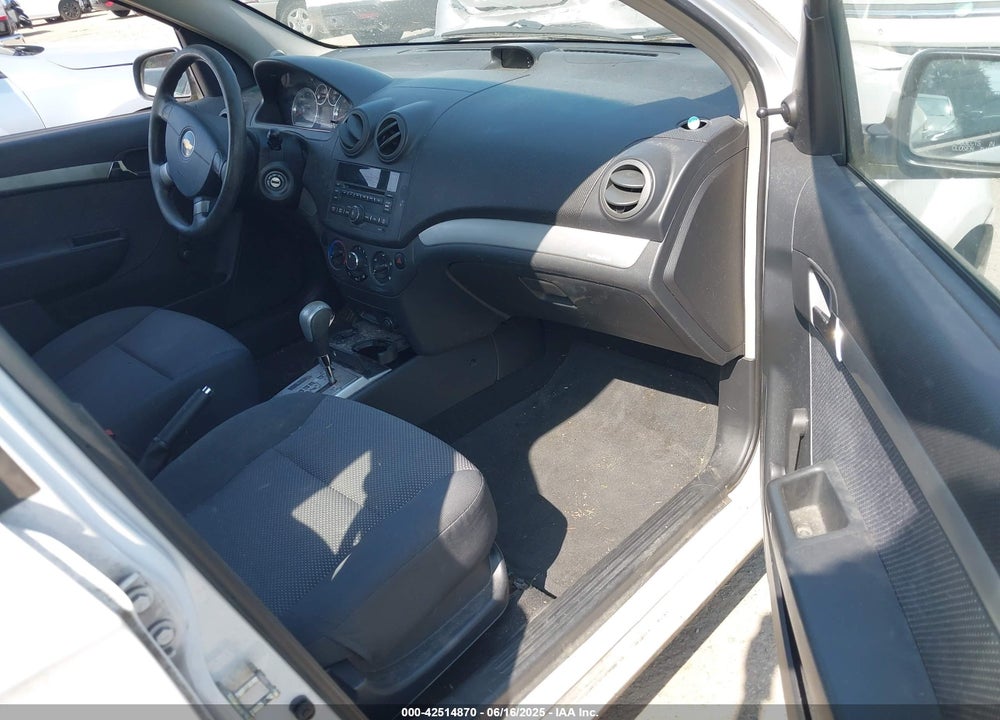 2010 CHEVROLET AVEO LT VIN: KL1TD5DE0AB096889
