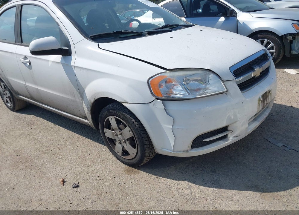 2010 CHEVROLET AVEO LT VIN: KL1TD5DE0AB096889