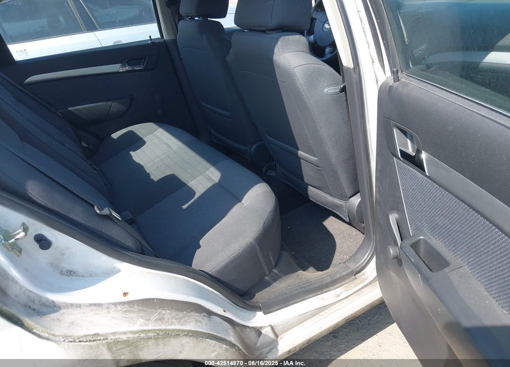 2010 CHEVROLET AVEO LT VIN: KL1TD5DE0AB096889