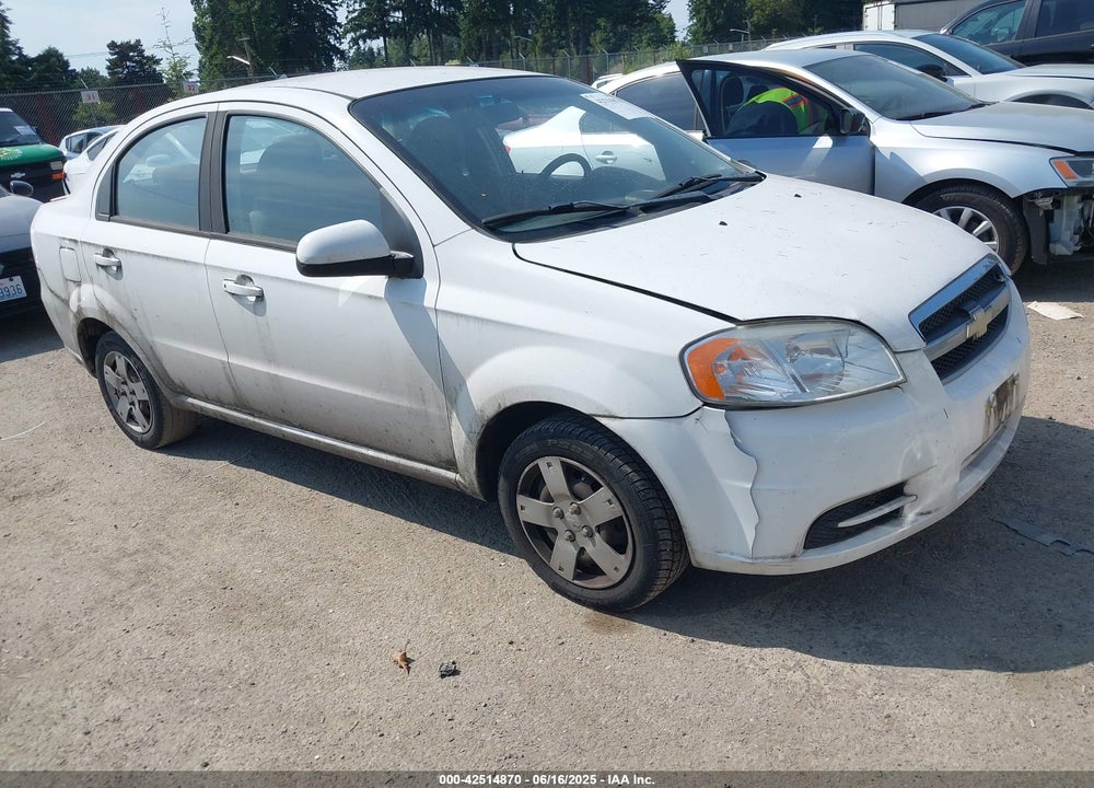 2010 CHEVROLET AVEO LT VIN: KL1TD5DE0AB096889