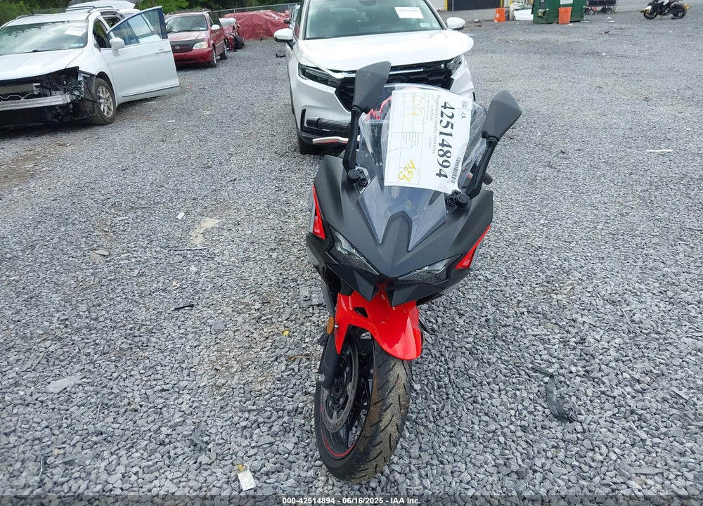 2025 KAWASAKI EX500 A/B VIN: ML5EXGJ17SDA38108