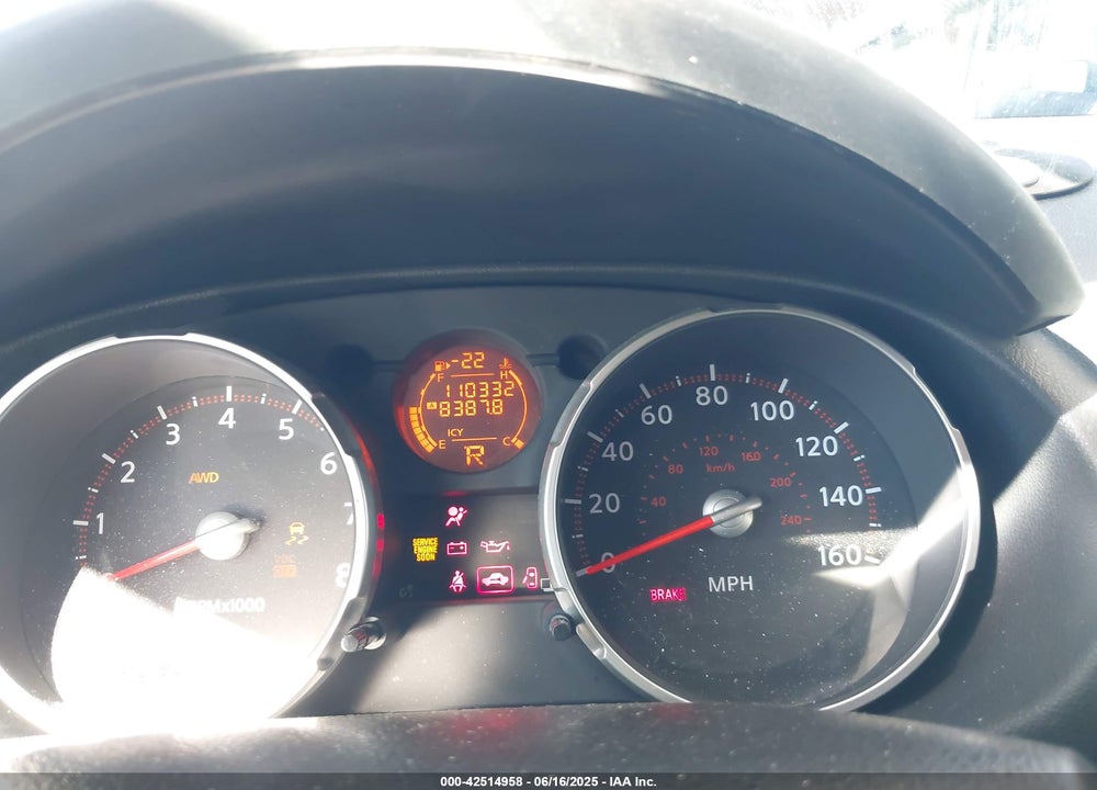 2010 NISSAN ROGUE VIN: JN8AS5MV5AW103001