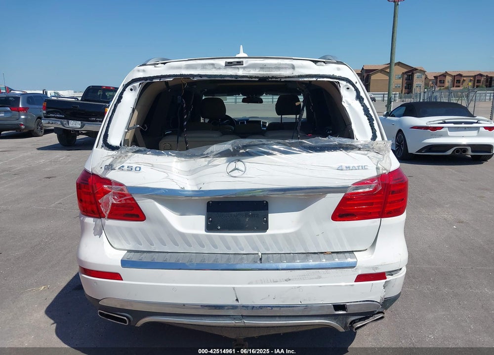 2014 MERCEDES-BENZ GL 450 4MATIC VIN: 4JGDF7CE3EA307045