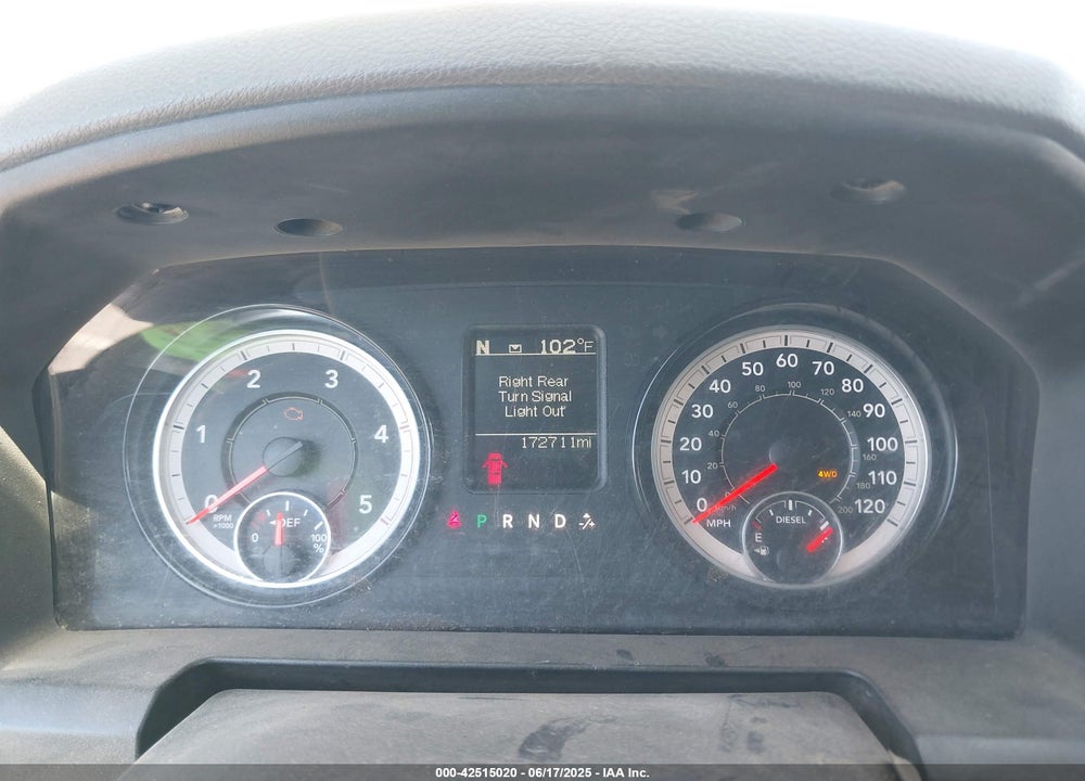 2017 RAM 3500 TRADESMAN  4X4 6'4 BOX VIN: 3C63R3CLXHG786267