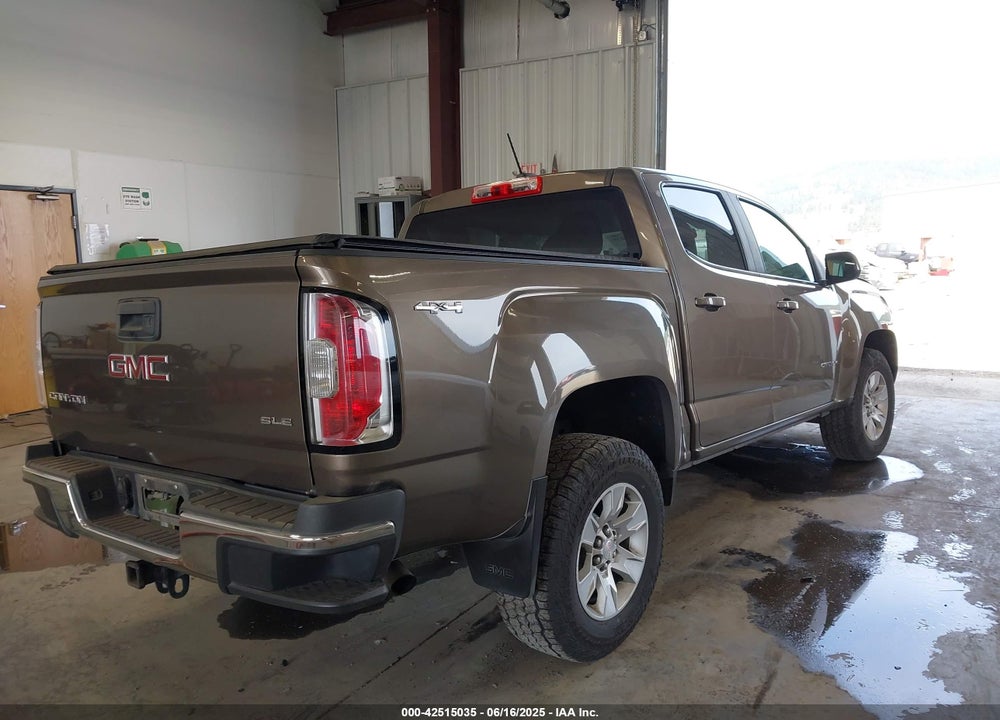 2015 GMC CANYON SLE VIN: 1GTG6BE39F1142488