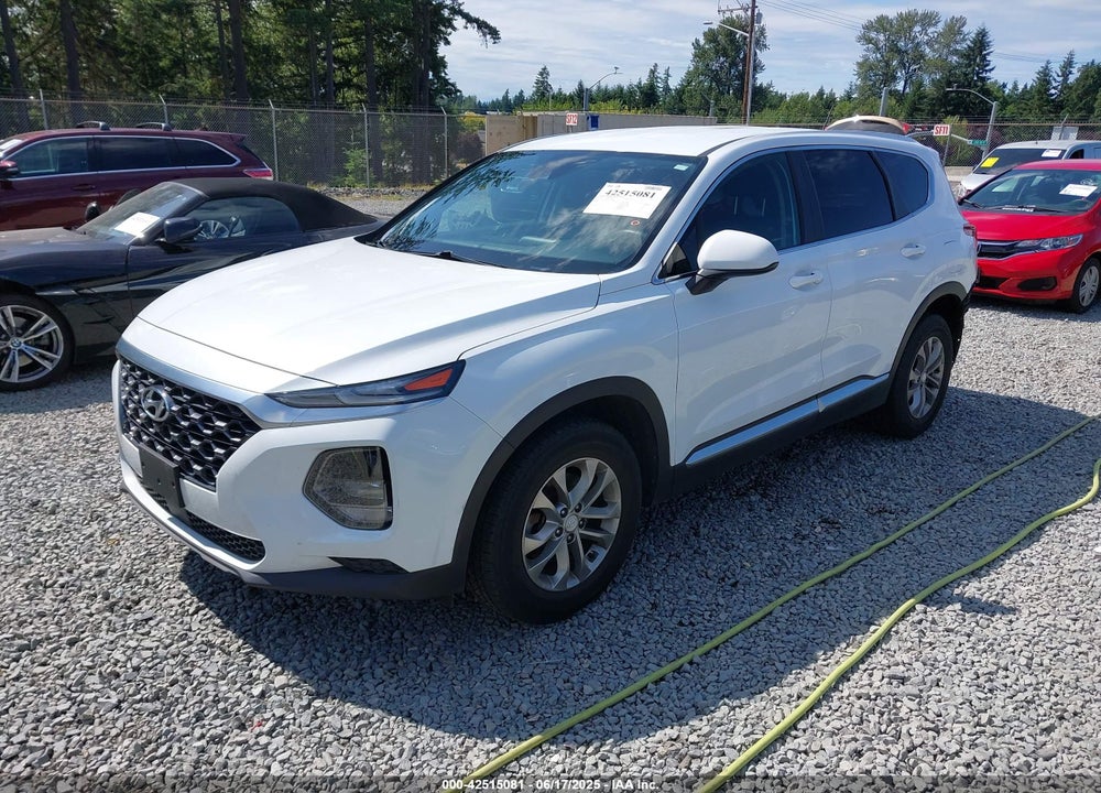 2019 HYUNDAI SANTA FE SE VIN: 5NMS2CAD1KH121306