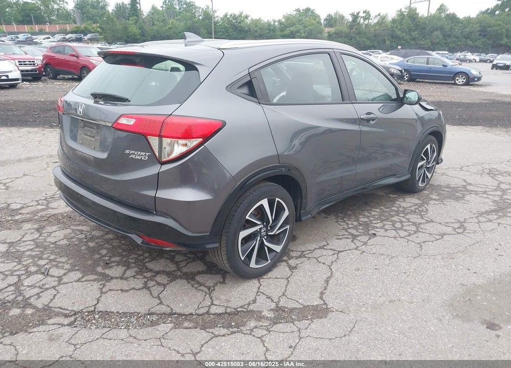 2019 HONDA HR-V VIN: 3CZRU6H18KG701261