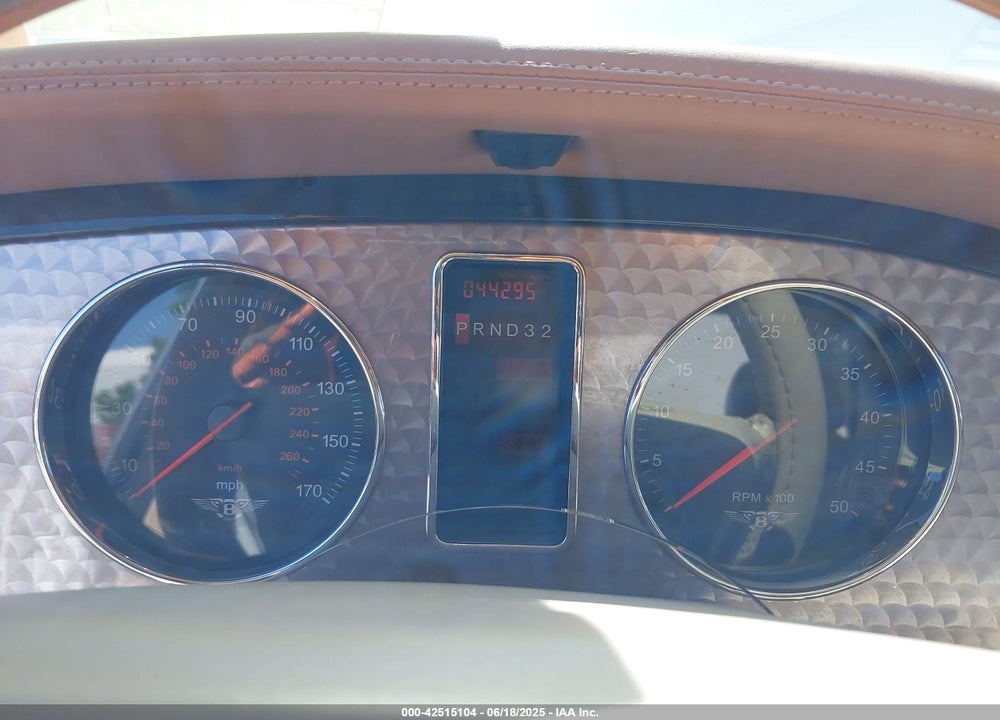 2004 BENTLEY ARNAGE T VIN: SCBLF34F04CX09871