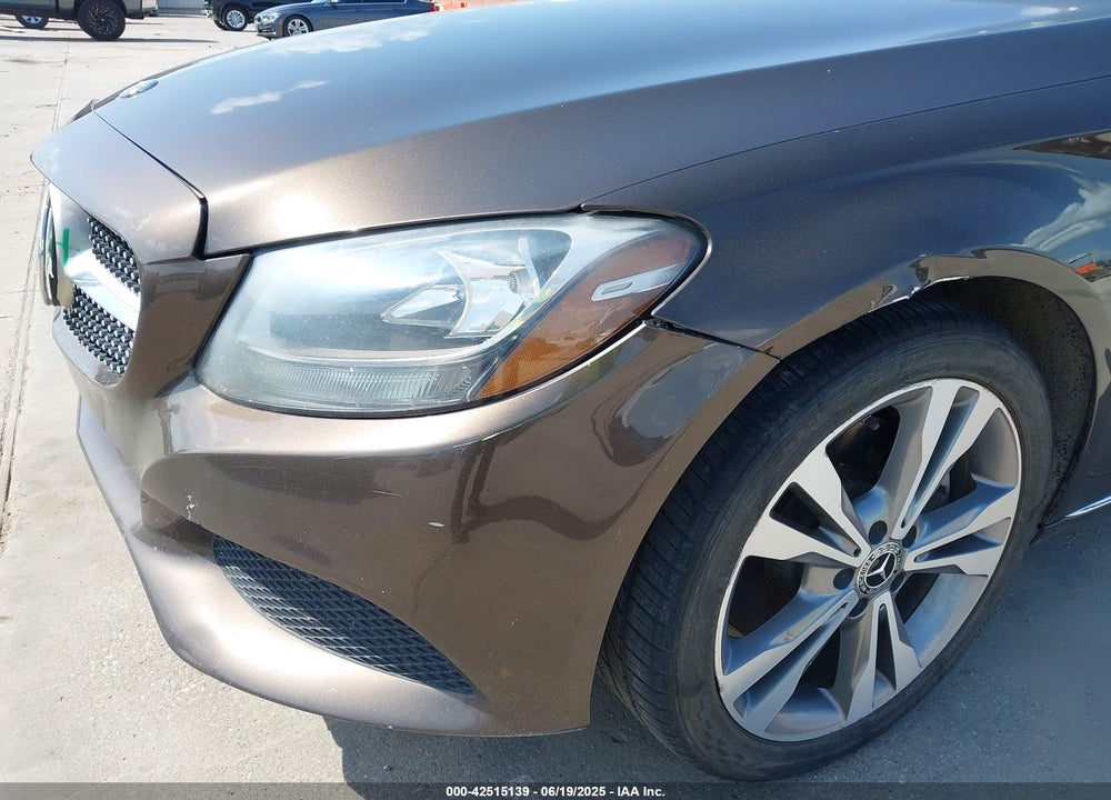 2017 MERCEDES-BENZ C 300 VIN: WDDWF4JB7HR308019
