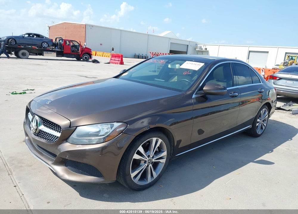 2017 MERCEDES-BENZ C 300 VIN: WDDWF4JB7HR308019
