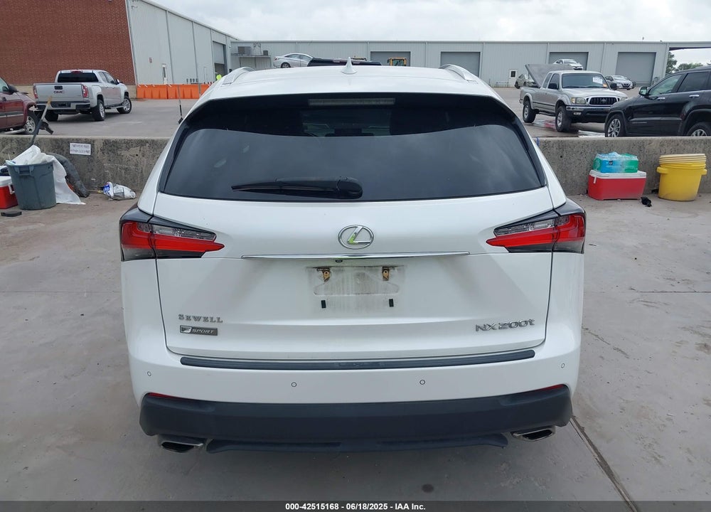 2015 LEXUS NX 200T VIN: JTJYARBZ8F2009958